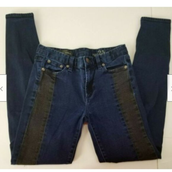 J.Crew Womens Jeans Sz 25 Midrise Toothpick L23 - Picture 1 of 5